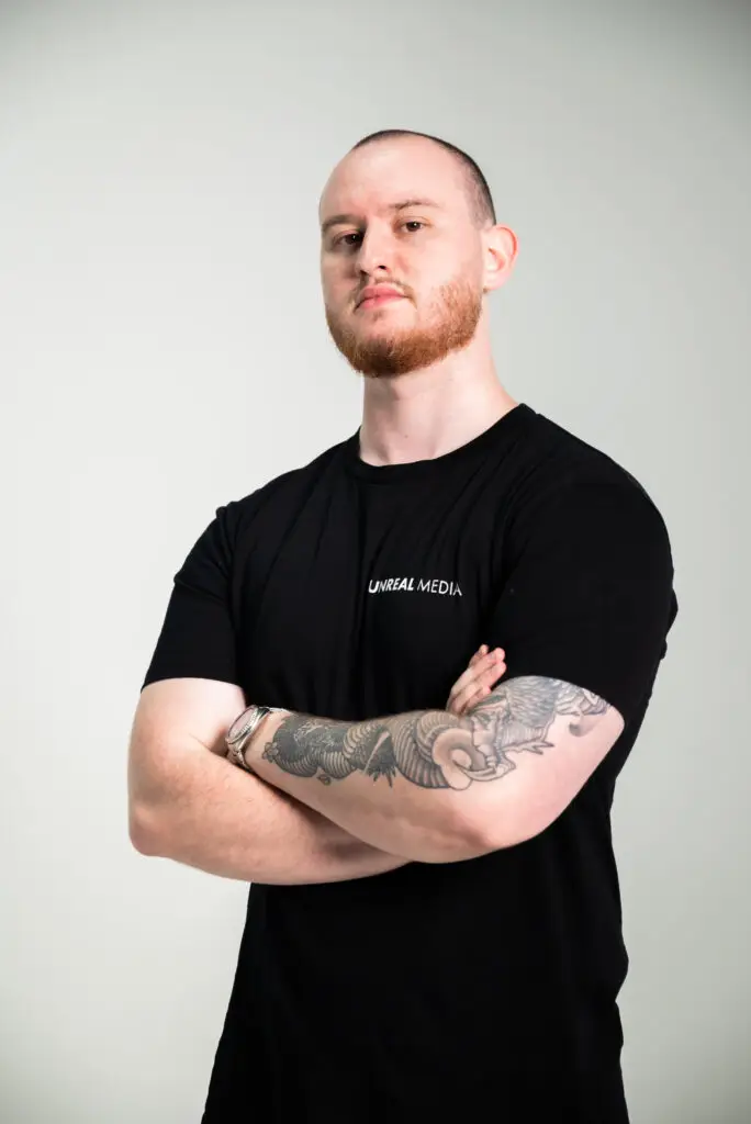 Jakob Quinn, Owner of Unreal Media headshot